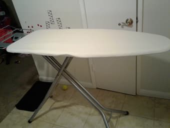 Extra Wide Large Ironing Board with Iron Holder Stand FOR SALE 1