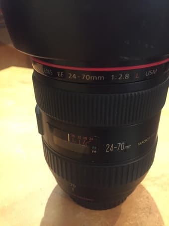 Canon 24-70mm f/2.8L EF L-Series Standard Zoom Lens USM - $650 1