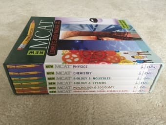 MCAT prep books 2