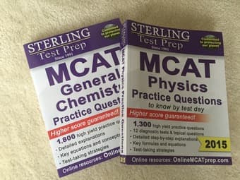 MCAT prep books 3