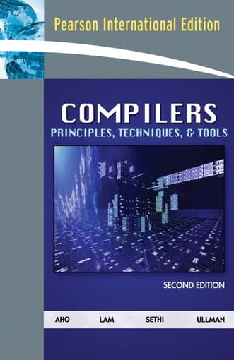 CS243/CS143 Textbook --- Compilers: Principles, Techniques, and Tools 1