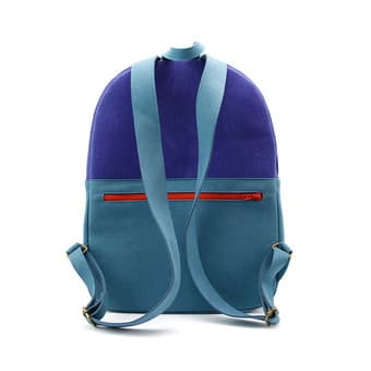 MRKT Blue and Teal backpack 1
