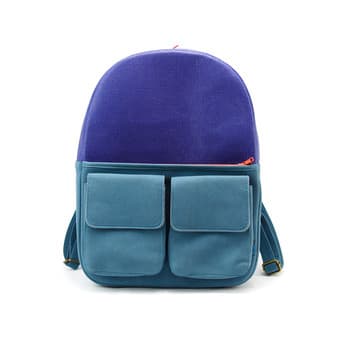 MRKT Blue and Teal backpack 2