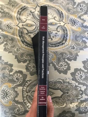 ARM 54 Textbook (1st Edition) Risk Management Principles and Practices 3