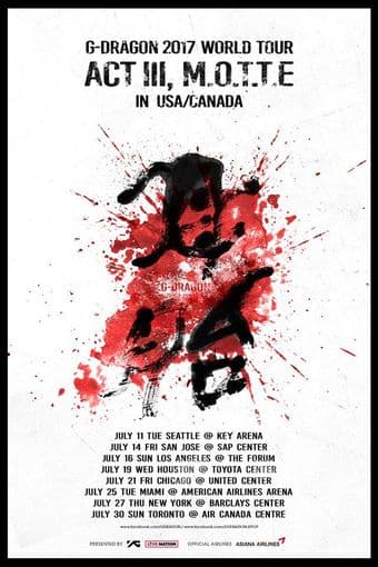 G-DRAGON – GOLD VIP SOUNDCHECK PACKAGE for LA 1