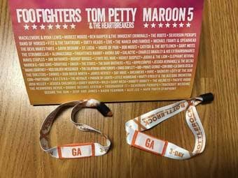 Bottlerock Napa Valley: Two 3-day GA tickets below face value (OBO) 1