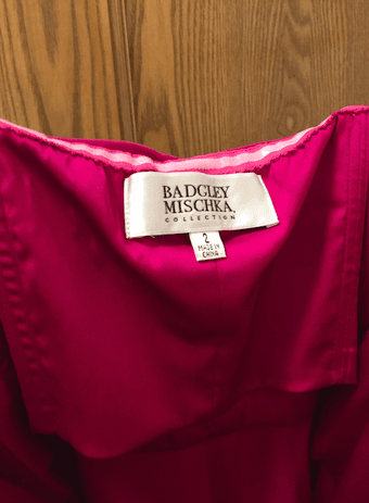 Badgley Mischka Dress Size 2, Like New 3