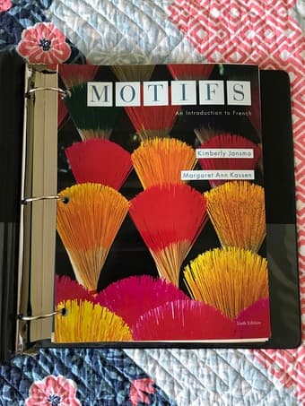 Motifs: An Introduction to French 6th Edition 1