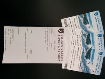 Squaw Lift Tickets 1
