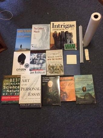 Misc. Books, and Spanlang textbook 1