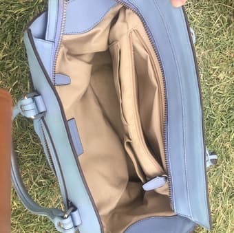 Coach Periwinkle Blue Candace Carryall 2