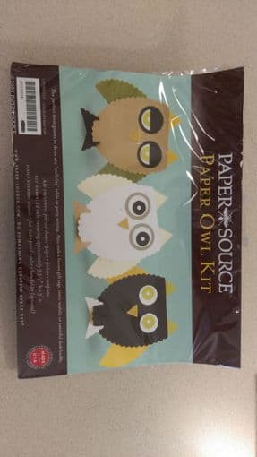 Paper Source Paper Owl Kit 1