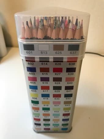 Color pencils - 48 colors - like new 1