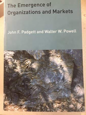 The Emergence of Organizations and Markets 1