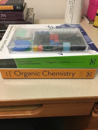 Jones and Feeming Organic Chem + solutions mannual + model kit 1