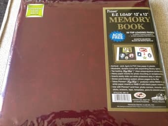 Memory book/picture album - never used 1
