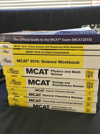 Princeton Review MCAT Books 1