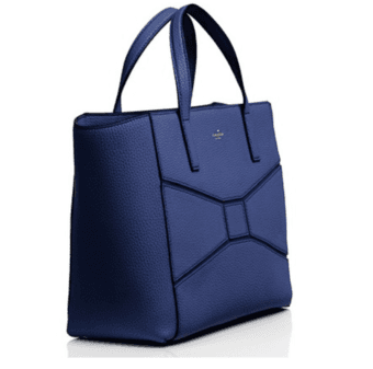 Kade Spade Navy Leather Tote, brand new! 3