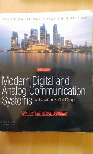 Modern Digital and Analog Communication Systems 1