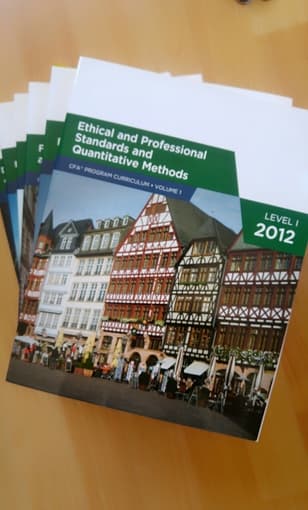 CFA level 1 books 2012 volumns 1-6 for sale 1