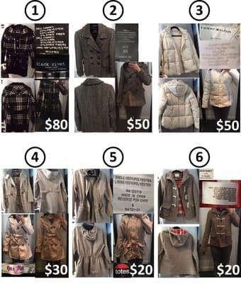 Coats, cardigans, and long and sleeve-less tops from $4 1