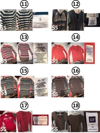 Coats, cardigans, and long and sleeve-less tops from $4 3