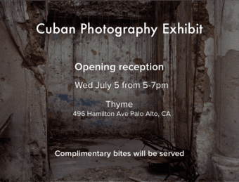 Photographs of Cuba Exhibit - Opening Reception 1