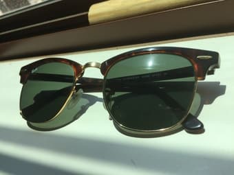 RayBan Clubmaster Sunglasses (Tortoise) 2