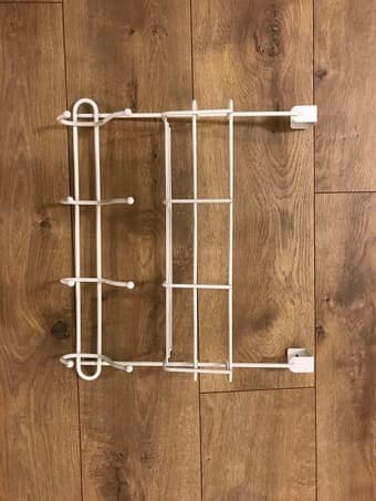 Over the door shower caddy (with hangers) 2