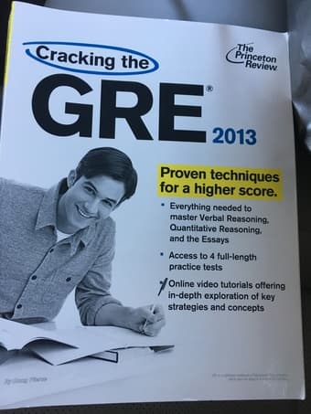 GRE study books 3