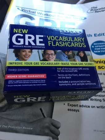 GRE study books 4