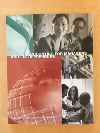 Accounting for Managers and Entrepreneurs, 9th ed. 1
