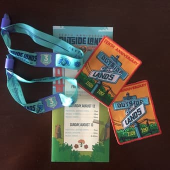 Two Outside Lands 2017 3-Day GA Passes (unregistered) 1