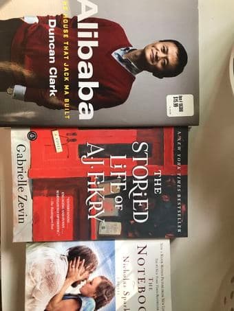 Alibaba, The Storied Life of A. J. Fikry etc 1