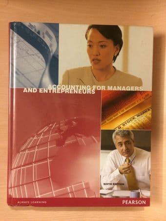 Accounting for Managers and Enterpreneurs, 8th ed 1