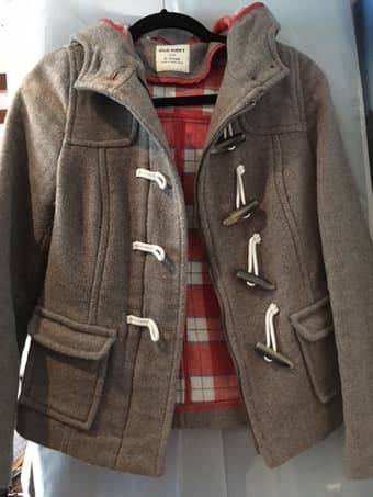 Old navy woolen coat, $10 OBO 1