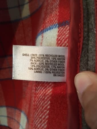 Old navy woolen coat, $10 OBO 4