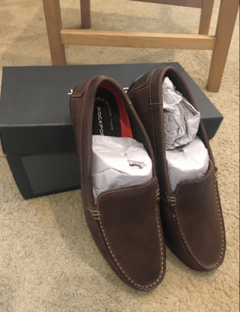 Brand New Mens Casual Leather Loafers Size 11 4