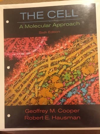 Bio42: The Cell A Molecular Approach-6th Edition by Geoffrey M. Cooper 1