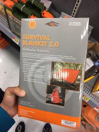 Survival Blanket 2.0 for camping 2