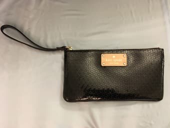 Kate Spade Yaletown Jemima Wristlet Wallet Black 1