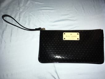 Kate Spade Yaletown Jemima Wristlet Wallet Black 4