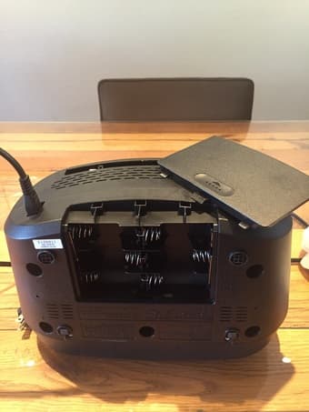 Sony CFDS70BLK CD/Cassette Boombox Home Audio Radio 4