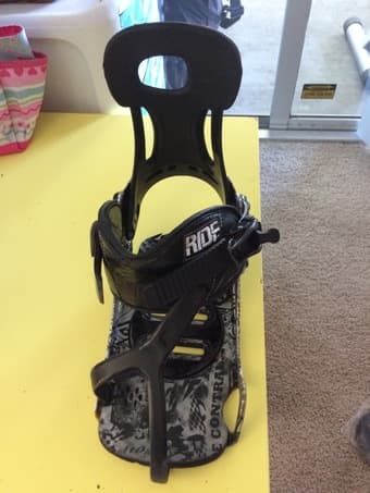 Ride contraband snowboard binding - left foot only 1