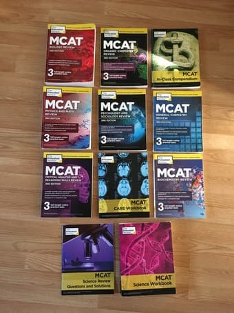 MCAT Prep Books - The Princeton Review - $75 - $75 1