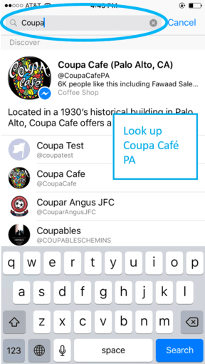 15% off at Coupa Cafe 2