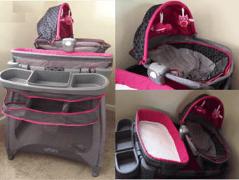 crib / play yard with box (pet and smoke free) 1