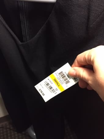 black cocktail/work dress 2