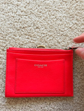 Coach, Rebecca Minoff wallet and Tory Burch flat 3