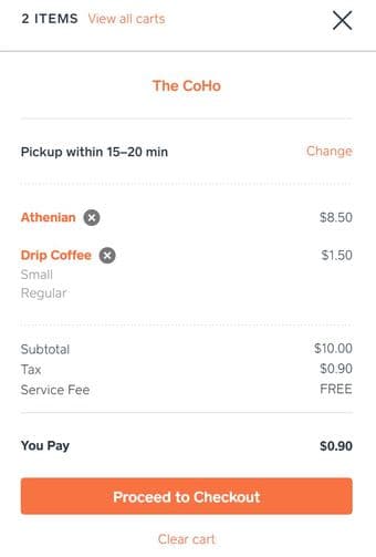 Free food! free two $10 meals on and around campus 1